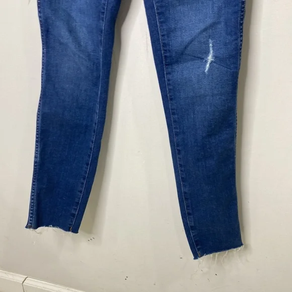 Madewell 10" High-Rise Skinny Jeans in Hanna Wash 24 - Picture 10 of 11